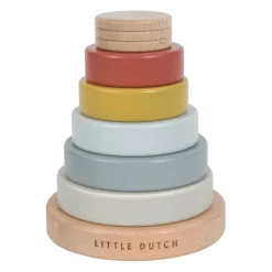 LITTLE DUTCH Anillos Apilables Pure&Nature * Preescolar
