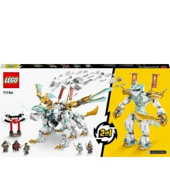 LEGO Animal De Juguete 2En1 Para Construir Criatura Dragon De Hielo De Zane Ninjago* Puzzles Y Construcciones