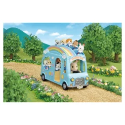 Sylvanian Families Autobus De La Guarderia * Munecas Y Peluches