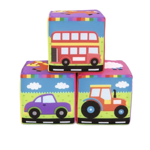 Diset Bolsa Cubos De Tela Blanditos* Preescolar