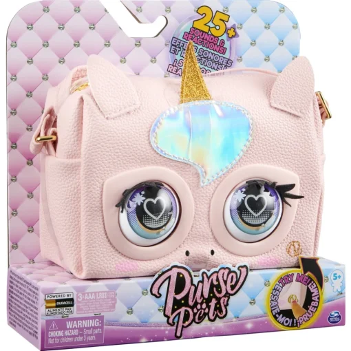 PURSE PETS Bolso Interactivo Unicornio Glamicorn * Jugar A Ser Mayor