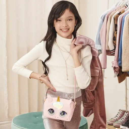 PURSE PETS Bolso Interactivo Unicornio Glamicorn * Jugar A Ser Mayor