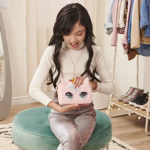 PURSE PETS Bolso Interactivo Unicornio Glamicorn * Jugar A Ser Mayor