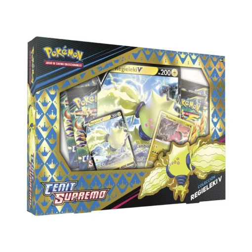 BANDAI Caja Espada Y Escudo Zenith Regidrago V / Regieleki Pokemon * Juegos De Mesa