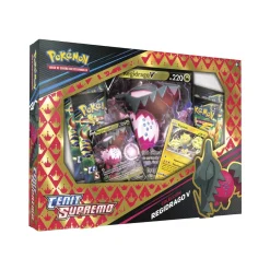 BANDAI Caja Espada Y Escudo Zenith Regidrago V / Regieleki Pokemon * Juegos De Mesa