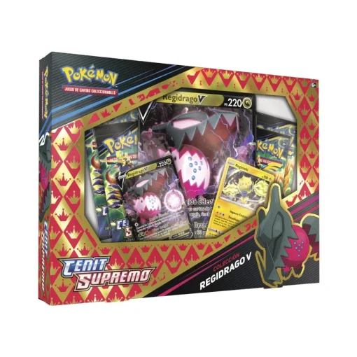 BANDAI Caja Espada Y Escudo Zenith Regidrago V / Regieleki Pokemon * Juegos De Mesa
