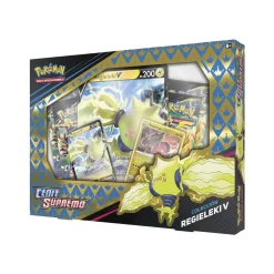 BANDAI Caja Espada Y Escudo Zenith Regidrago V / Regieleki Pokemon * Juegos De Mesa