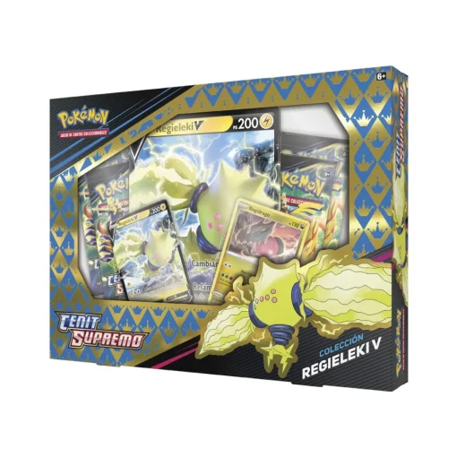 BANDAI Caja Espada Y Escudo Zenith Regidrago V / Regieleki Pokemon * Juegos De Mesa