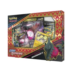 BANDAI Caja Espada Y Escudo Zenith Regidrago V / Regieleki Pokemon * Juegos De Mesa