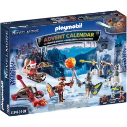 Playmobil Calendario De Adviento Novelmore - Batalla En La Nieve * Muñecos Articulados