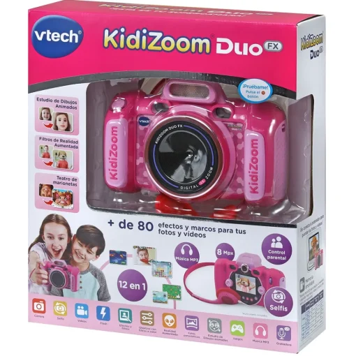 VTech Camara De Fotos Kidizoom Duo Fx Rosa * Electrónicos