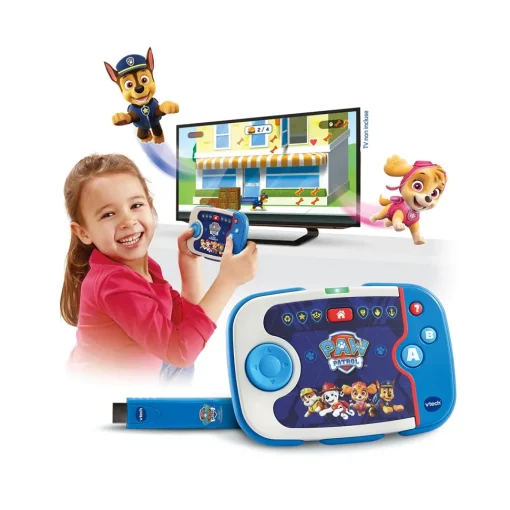 VTech Consola V.Smile Tv New Generation Patrulla Canina Juguete Educativo * Juegos Educativos