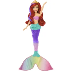 Mattel Disney Princess Ariel Cambia De Color Y Nada * Munecas Y Peluches