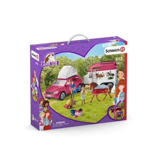 Schleich Figura Aventura Coche Y Remolque Caballos * Muñecos Articulados