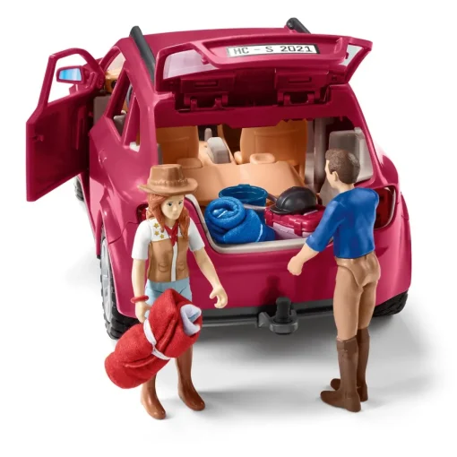 Schleich Figura Aventura Coche Y Remolque Caballos * Muñecos Articulados