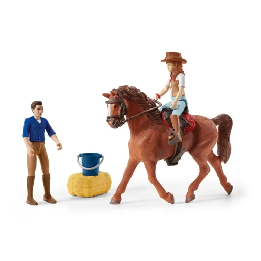 Schleich Figura Aventura Coche Y Remolque Caballos * Muñecos Articulados