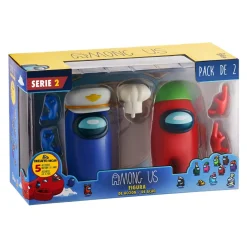 Bizak Figura De Accion Pack 2 En Caja Surtido Among Us S2* Muñecos Articulados