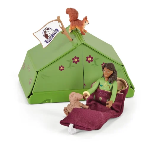 Schleich Figura Excursion De Acampada De Hc Sarah * Muñecos Articulados