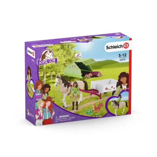 Schleich Figura Excursion De Acampada De Hc Sarah * Muñecos Articulados