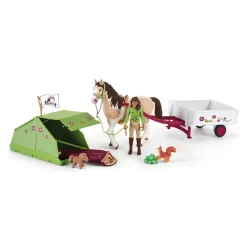 Schleich Figura Excursion De Acampada De Hc Sarah * Muñecos Articulados