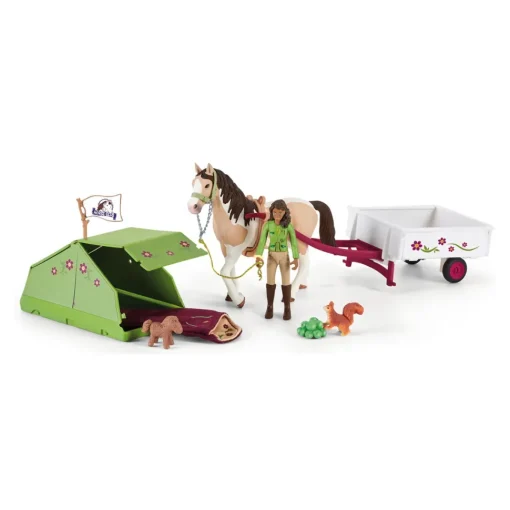 Schleich Figura Excursion De Acampada De Hc Sarah * Muñecos Articulados