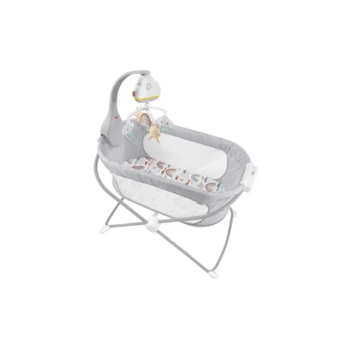 Fisher-Price Movil Lluvia De Arcoiris Para Cuna, Juguete Para Cuna Con Sonidos Relajantes Y Luces Para Bebe Recien Nacido* Preescolar