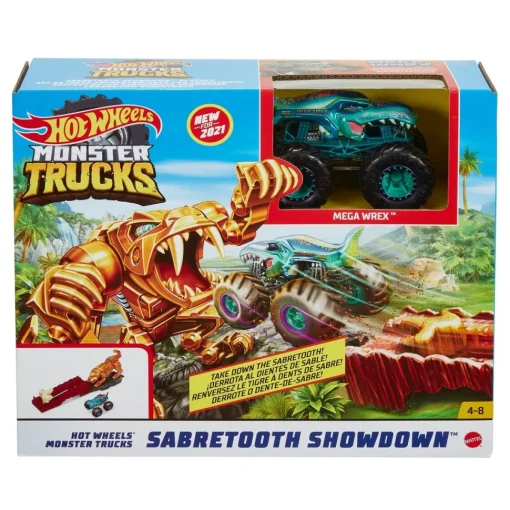Hot Wheels Monster Trucks Vehiculo Con Pista De Coches De Juguete* Coches, Circuitos Y Radiocontrol