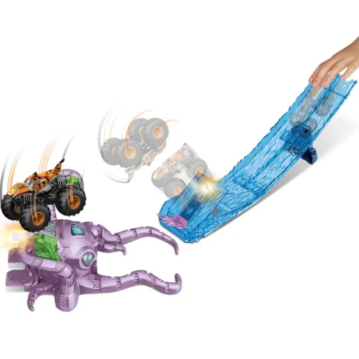 Hot Wheels Monster Trucks Vehiculo Con Pista De Coches De Juguete* Coches, Circuitos Y Radiocontrol