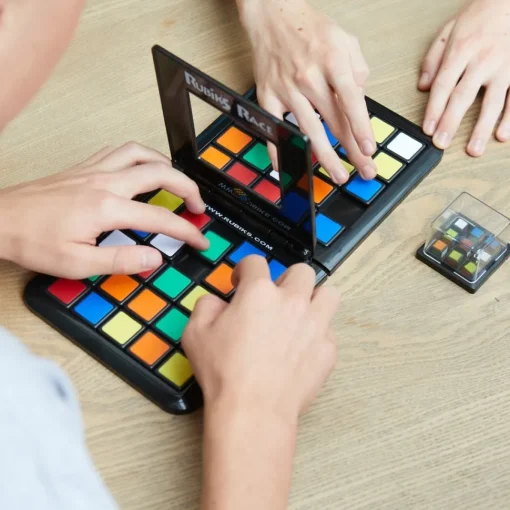 Rubik's Juego De Habilidad Y Estrategia Rubiks Race Game Rubiks* Juegos De Mesa