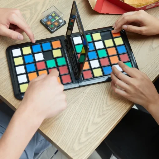 Rubik's Juego De Habilidad Y Estrategia Rubiks Race Game Rubiks* Juegos De Mesa