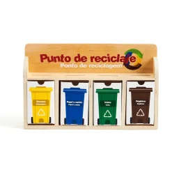 El Corte Inglés Juego De Reciclaje De Madera Sostenible Separar Es Cuidar El Corte Ingles* Preescolar