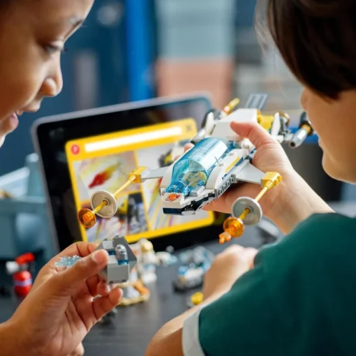 LEGO Juguete De Construccion Digital Misiones De Exploracion Espacial De Marte Con Ladrillos Interactivos City Missions* Puzzles Y Construcciones