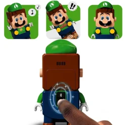 LEGO Juguete De Construccion Interactivo Pack Inicial: Aventuras Con Luigi Figura Super Mario* Puzzles Y Construcciones