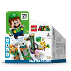 LEGO Juguete De Construccion Interactivo Pack Inicial: Aventuras Con Luigi Figura Super Mario* Puzzles Y Construcciones