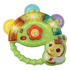 VTech Juguete Para Bebes Baby Sonajero Y Pandereta, Abejita Musical Interactiva Para Agitar Baby* Preescolar