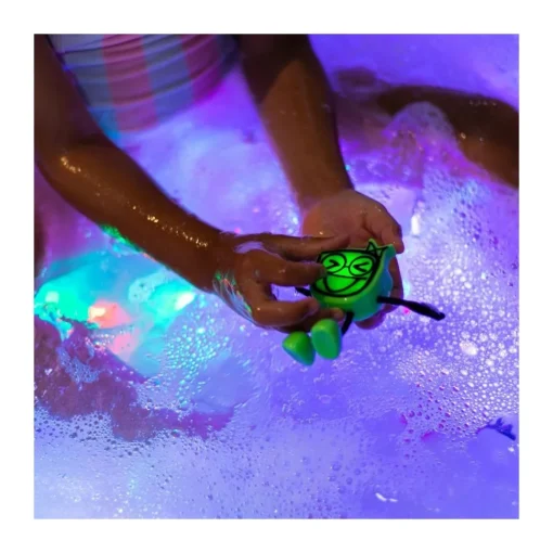 Glo Pals Juguete Sensorial 1 Personaje + 2 Cubos De Luz Verdes Joykids* Preescolar