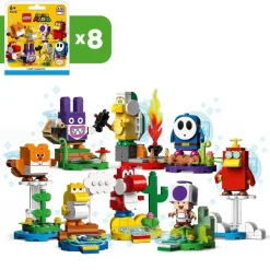 LEGO Juguete Sorpresa Packs De Personajes: Edicion 5 Figuras Coleccionables (Sobre Con Unidad Escogida Al Azar) Super Mario* Puzzles Y Construcciones