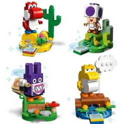 LEGO Juguete Sorpresa Packs De Personajes: Edicion 5 Figuras Coleccionables (Sobre Con Unidad Escogida Al Azar) Super Mario* Puzzles Y Construcciones