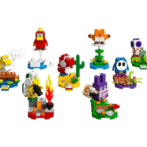 LEGO Juguete Sorpresa Packs De Personajes: Edicion 5 Figuras Coleccionables (Sobre Con Unidad Escogida Al Azar) Super Mario* Puzzles Y Construcciones