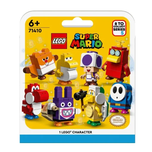 LEGO Juguete Sorpresa Packs De Personajes: Edicion 5 Figuras Coleccionables (Sobre Con Unidad Escogida Al Azar) Super Mario* Puzzles Y Construcciones