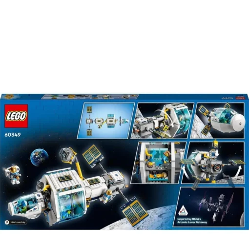 LEGO Juguetes Inspirados En Nasa Estacion Espacial Lunar Con Mini Figuras De Astronautas City Space* Puzzles Y Construcciones