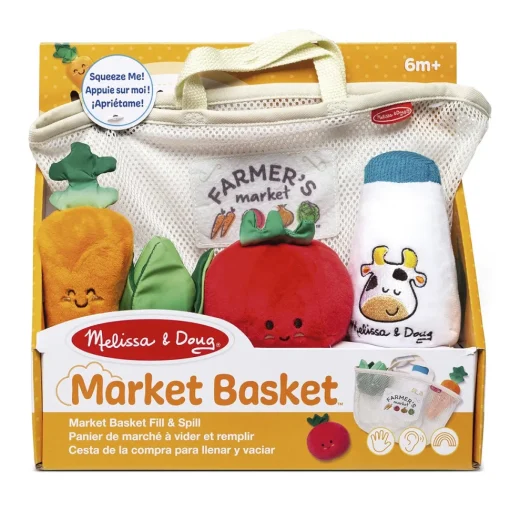 Melissa & Doug Market Basket Fill & Spill * Preescolar