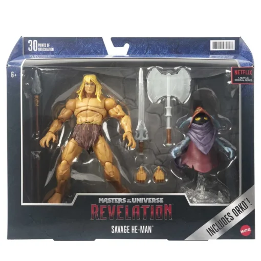 MASTERS DEL UNIVERSO Masters Of The Universe Revelation He-Man Deluxe Figura De Accion* Muñecos Articulados