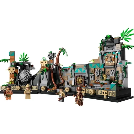 LEGO Modelo De Construccion Templo Del Idolo Dorado Escena De La Pelicula Busca Del Arca Perdida Indiana Jones* Puzzles Y Construcciones