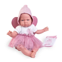Muñecas Antonio Juan Muneca Mi Primer Reborn Berta Con Alitas De Mariposa Munecas Antonio Juan* Munecas Y Peluches