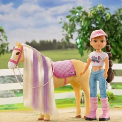 Nancy , Un Dia Con Su Caballo* Munecas Y Peluches