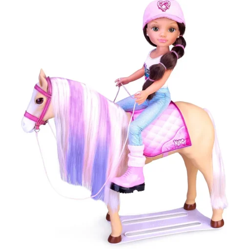 Nancy , Un Dia Con Su Caballo* Munecas Y Peluches