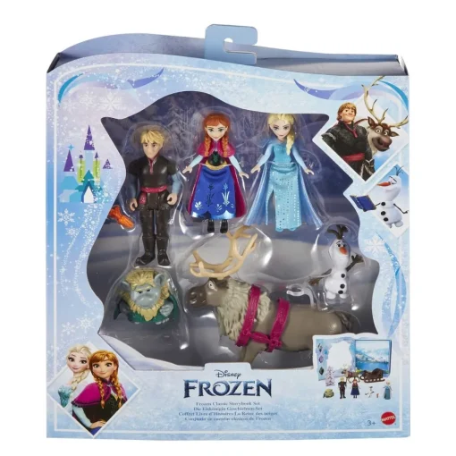 Mattel Pack 6 Munecas Disney Frozen Minis* Munecas Y Peluches