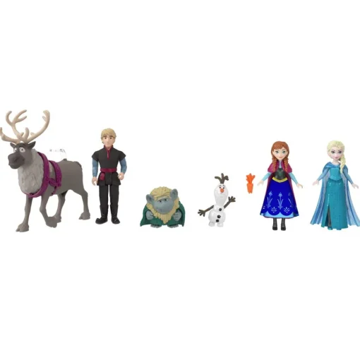 Mattel Pack 6 Munecas Disney Frozen Minis* Munecas Y Peluches