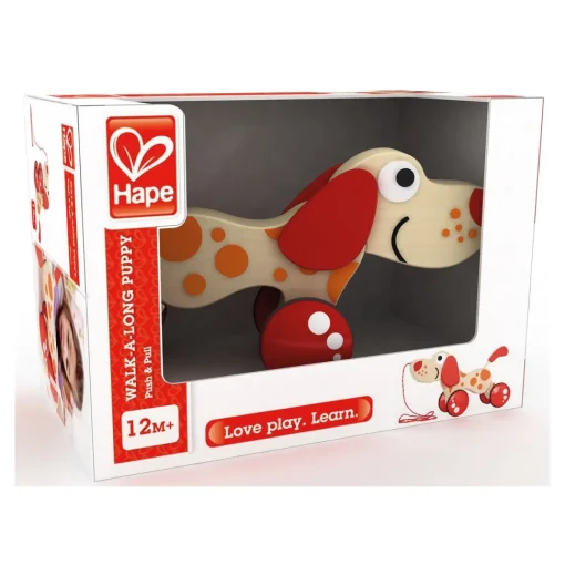Hape Perrito Pepe Arrastre Juguete De Madera * Preescolar